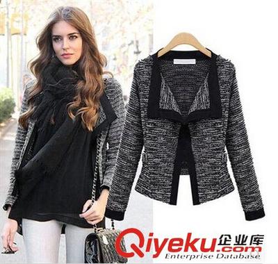 2014秋裝新款歐美風格女式針織衫開衫批發解析