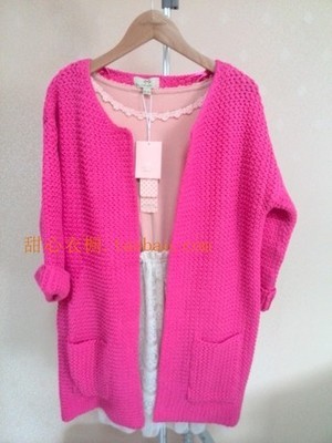 2014春裝拉夏貝爾莫麗菲爾針織衫 經典設計，舒適百搭