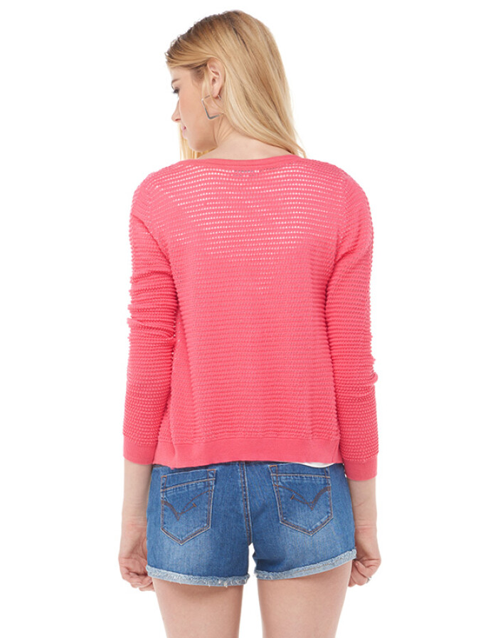 琥珀紅針織開衫 秋冬衣櫥的經典與溫暖